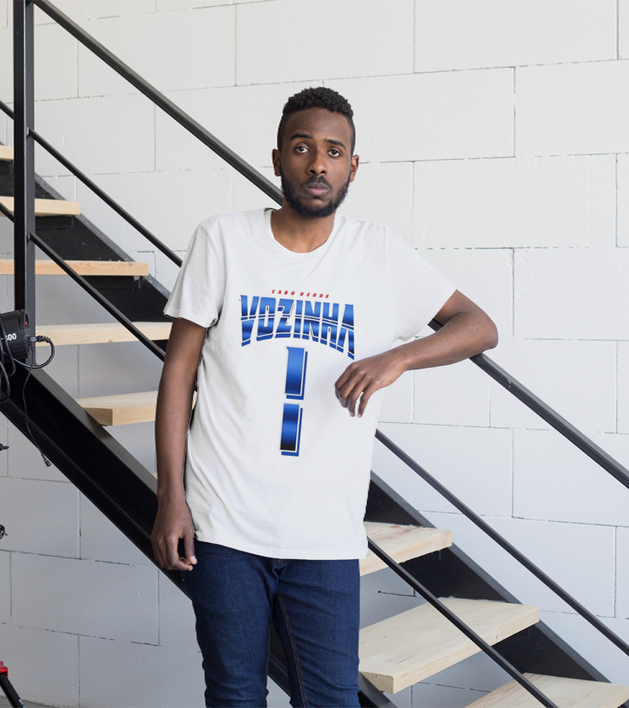 Vozinha Cabo Verde No 1 Number T-Shirt