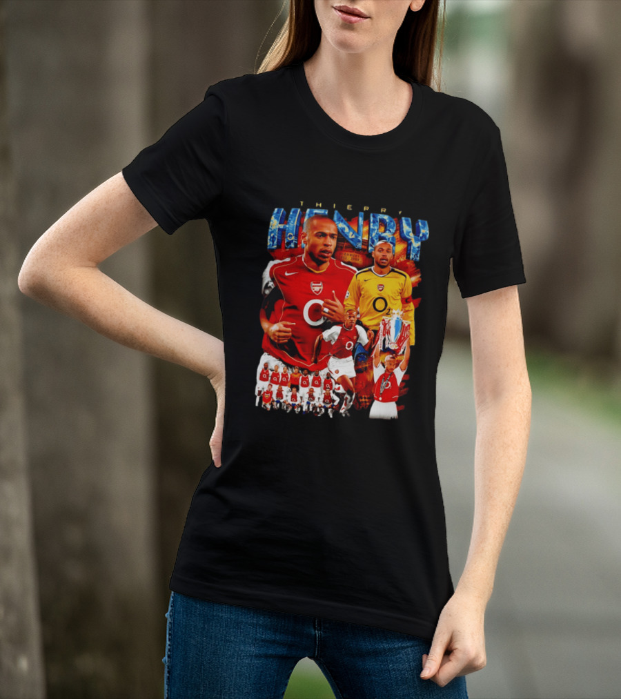 Thierry Henry Arsenal Highbury Legends Collection 1999 2006 T-Shirt