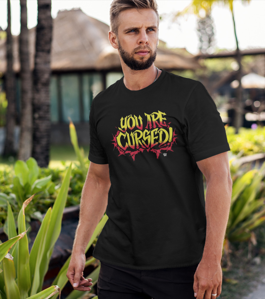 Danhausen WWE You Are Cursed Vector T-Shirt