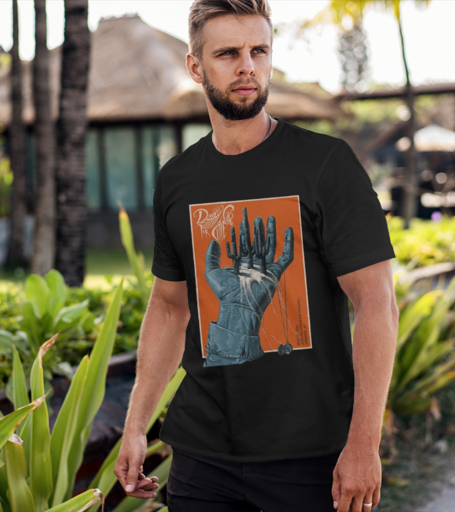 Death Cab For Cutie July 31 2026 Arizona Financial Theatre Phoenix AZ Cactus Hand T-Shirt