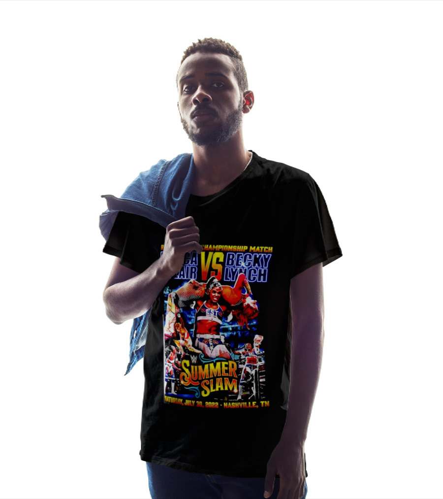 SummerSlam 2022 Bianca Belair Vs Becky Lynch Championship Match T-Shirt