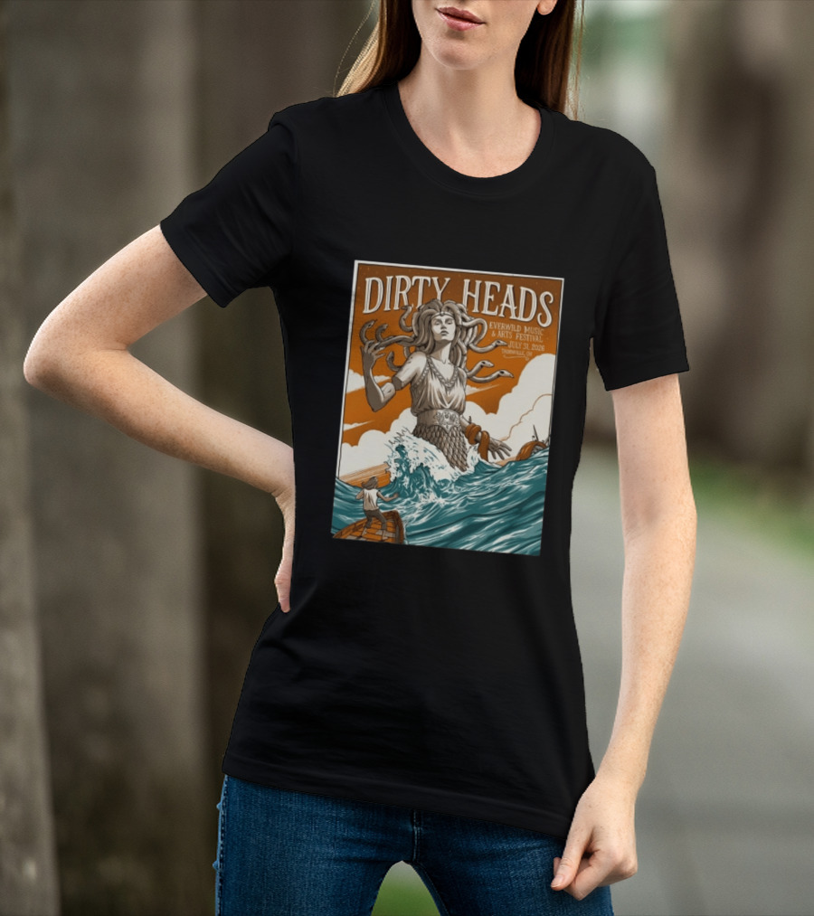 Dirty Heads Everwild Music & Arts Festival Thornville Ohio July 31 2026 T-Shirt