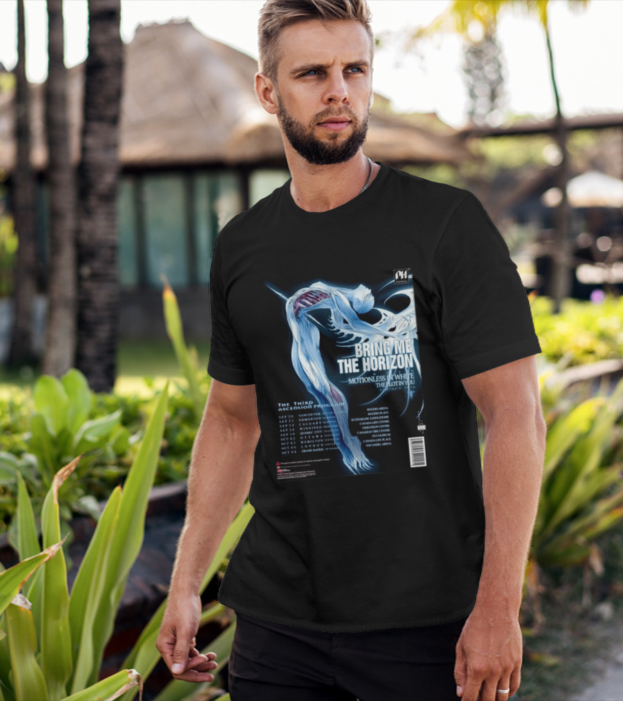 Bring Me The Horizon Motionless In White The Plot In You 2026 North America Tour T-Shirt