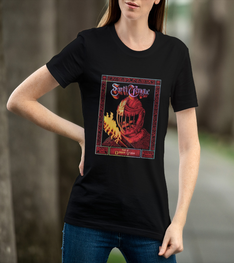 Earth Tongue August 16th 2023 Field Of Dungeon Vision Lyons Colorado T-Shirt