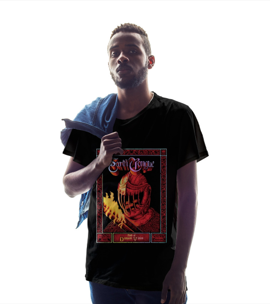 Earth Tongue August 16th 2023 Field Of Dungeon Vision Lyons Colorado T-Shirt