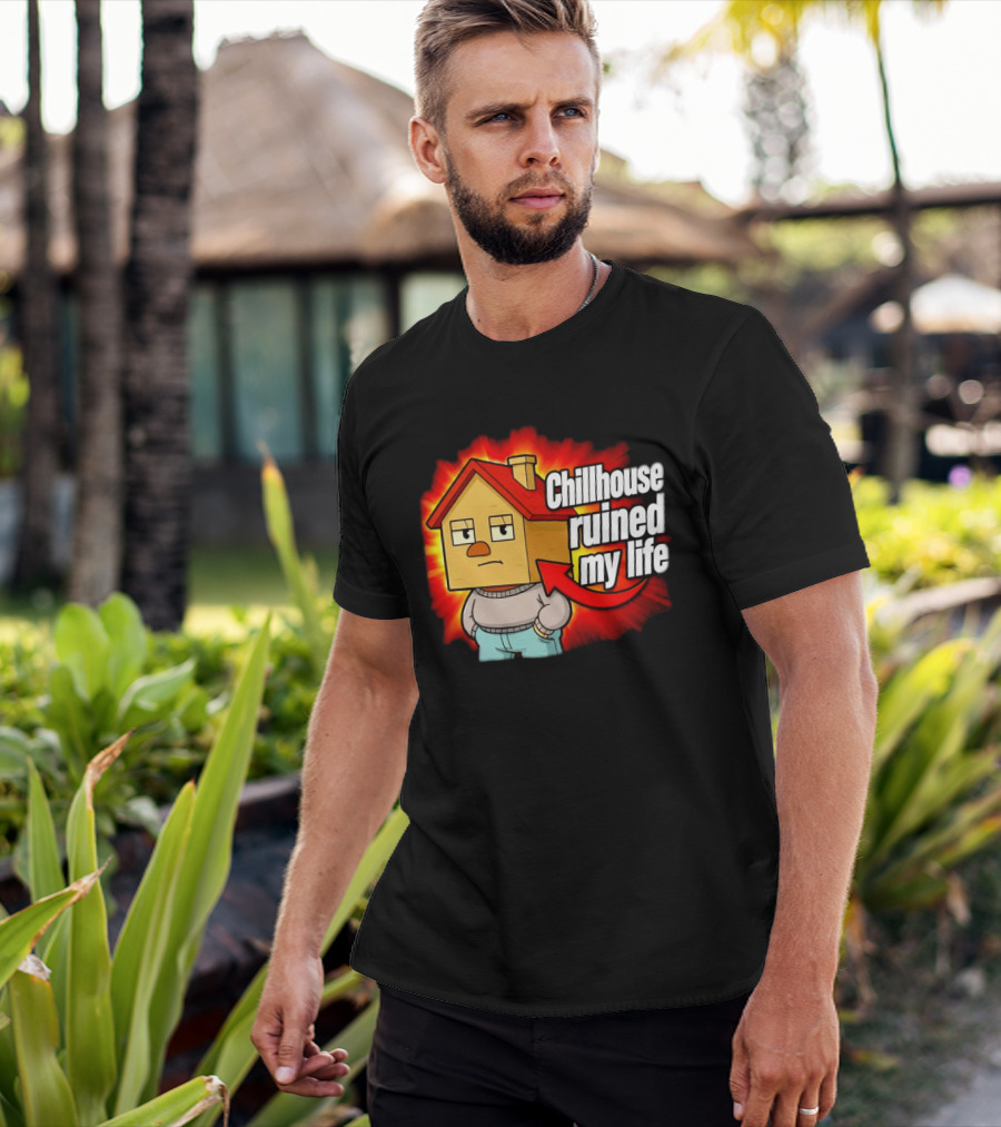 Chillhouse Ruined My Life Cube House T-Shirt