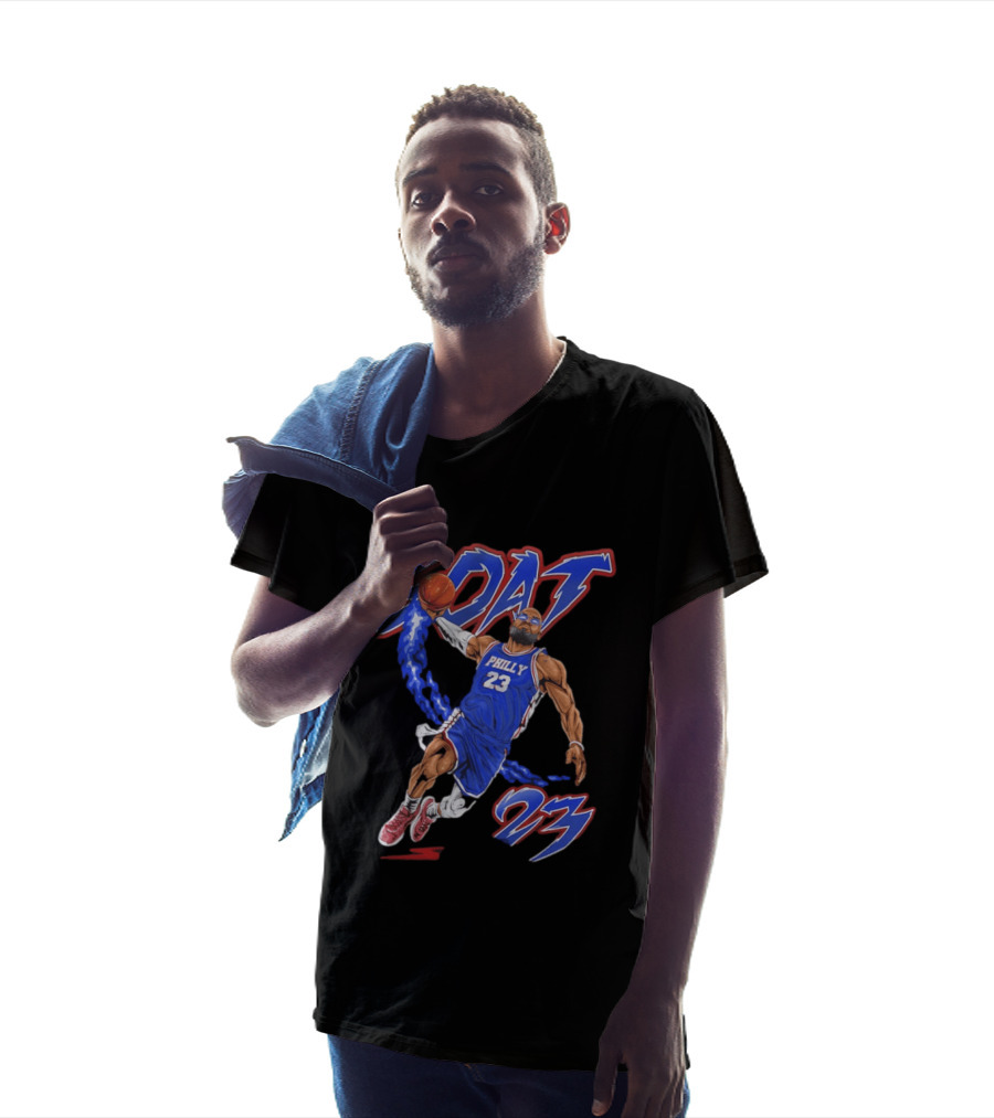 LeBron James Philly 23 GOAT Planet Euphoria Limited Edition T-Shirt