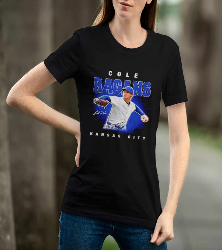 Cole Ragans Iconic Kansas City Pitcher Baseball Performance T-Shirt
