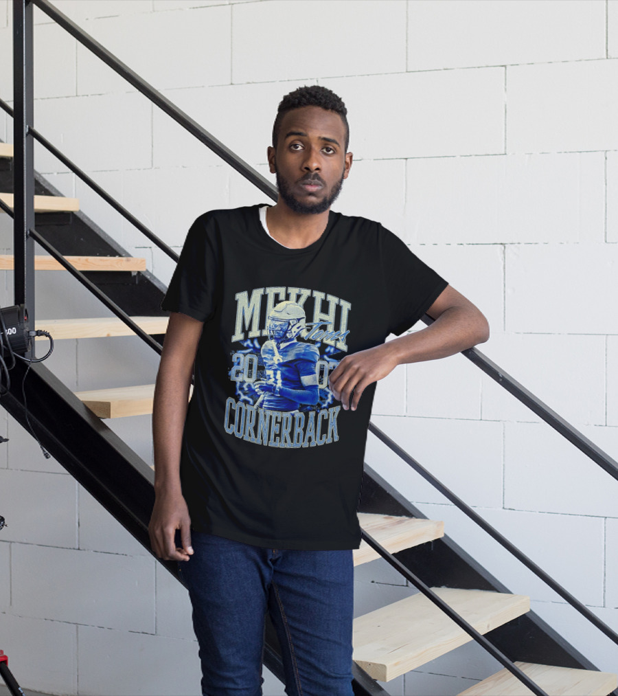 Mekhi Toms Cornerback 2007 Football Player Sports T-Shirt