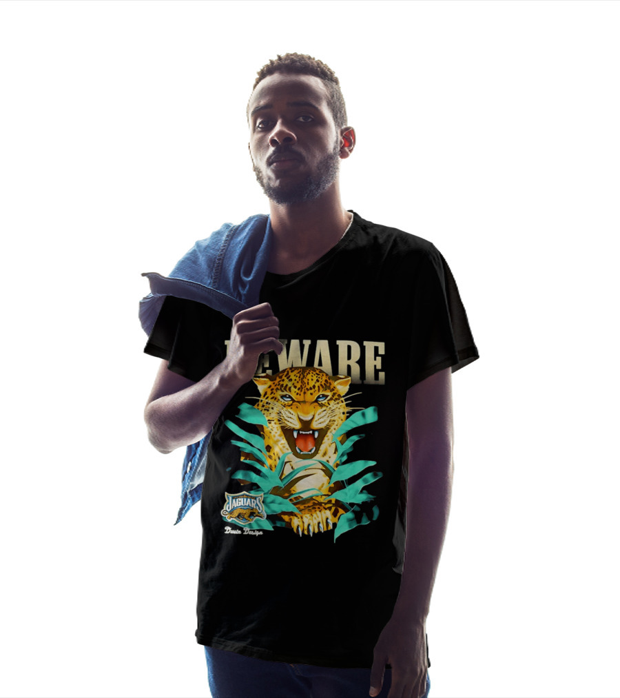 Jacksonville Jaguars Beware Logo Puma Blanca T-Shirt
