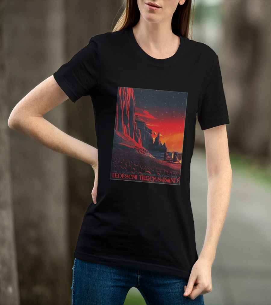 Tedeschi Trucks Band Live At Red Rocks Amphitheatre July 26 27 2024 Morrison Colorado T-Shirt