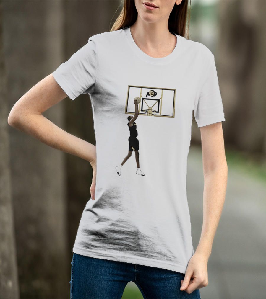 Colorado Buffaloes Bangot Dak Dunk Basketball Team T-Shirt