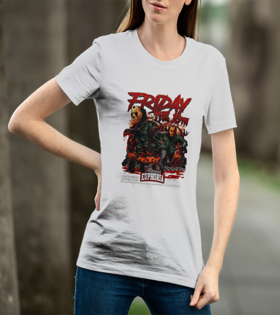 Friday The 13th Jason Voorhees Planet Euphoria Limited Edition T-Shirt