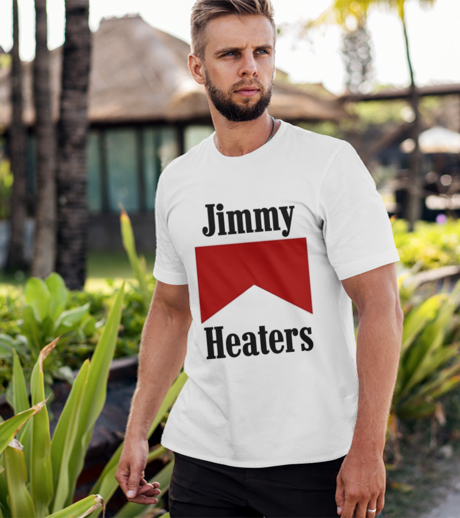 Jimmy Heaters Marlboro Cigarettes Red Banner T-Shirt