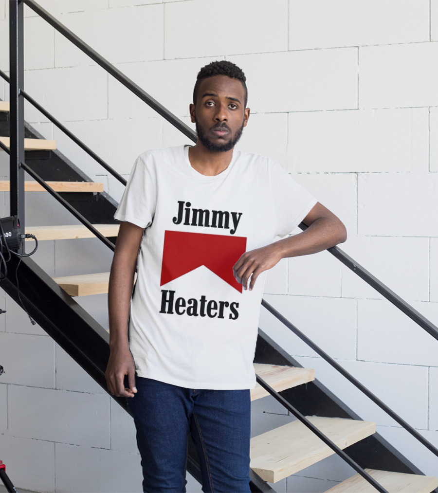 Jimmy Heaters Marlboro Cigarettes Red Banner T-Shirt
