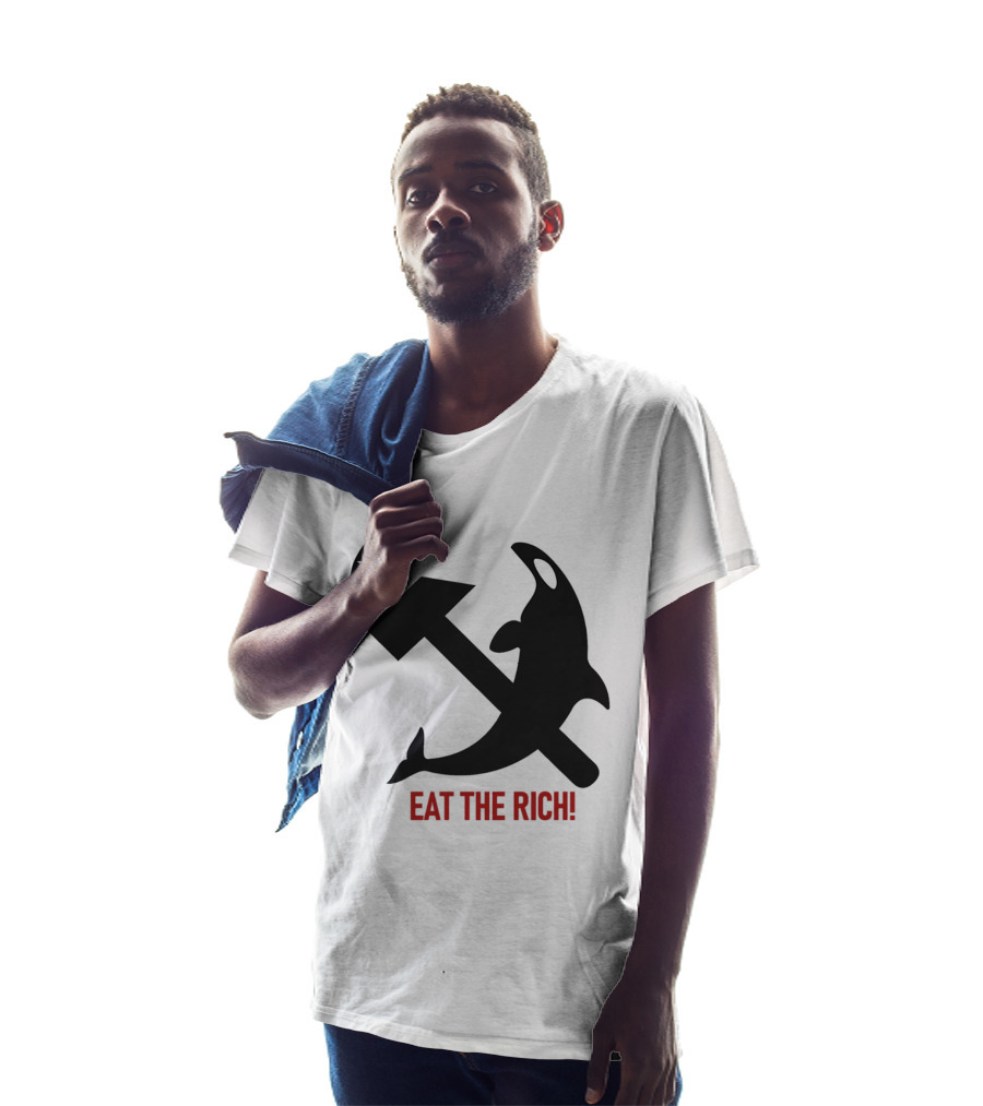 Eat The Rich Orca Hammer Star T-Shirt