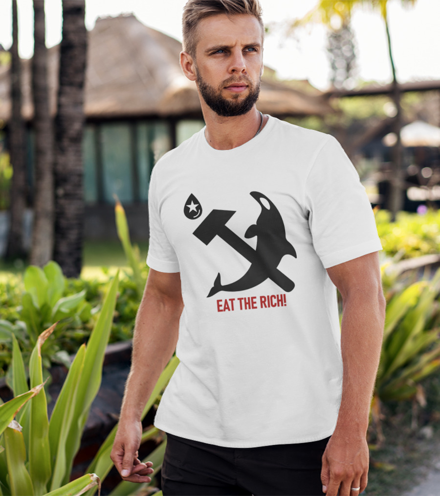 Eat The Rich Orca Hammer Star T-Shirt