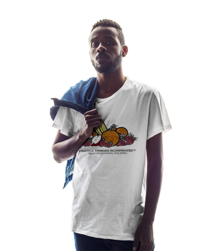 Fruitful Thinking Incorporated Times Are Changing Stay Fresh Fruit T-Shirt