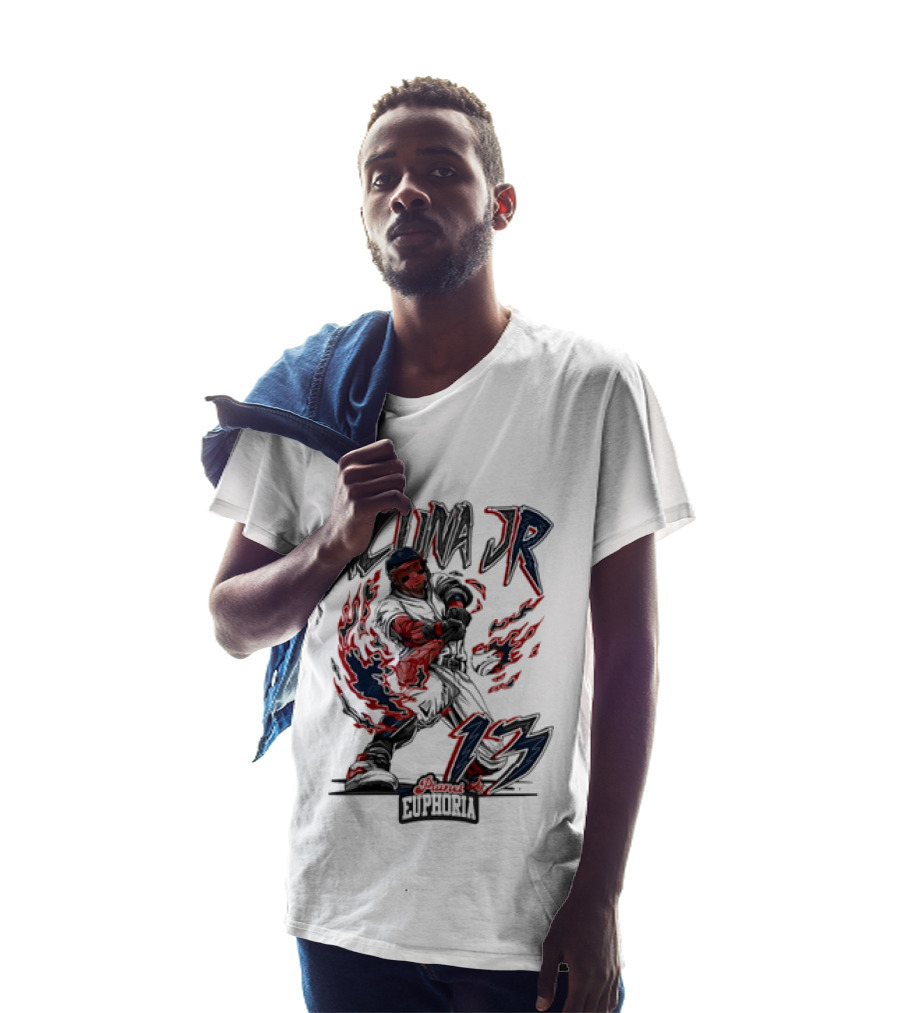 Acuna Jr 13 Euphoria Atlanta Braves T-Shirt