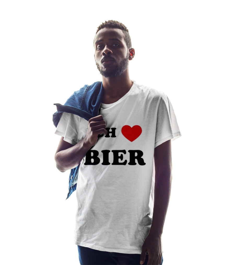 Ich Love Bier Heart Germany T-Shirt