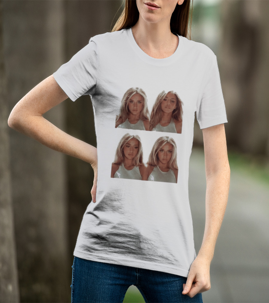 Tate McRae Photo Collage Lollapalooza 2026 Chicago T-Shirt