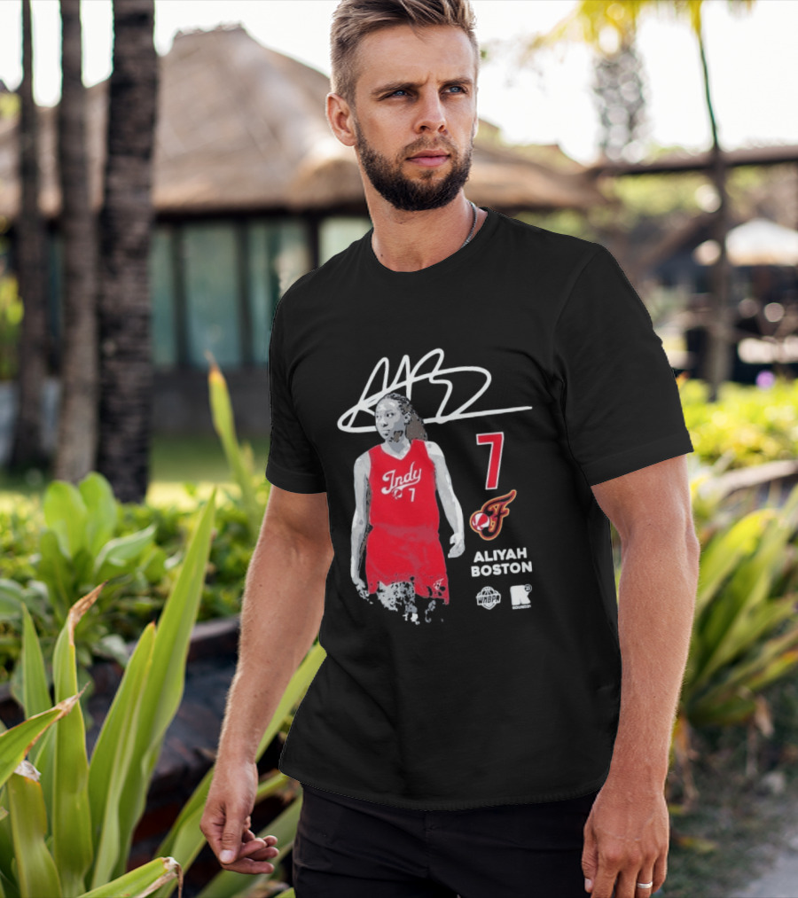 Aliyah Boston Indy 7 Indiana Fever WNBPA T-Shirt
