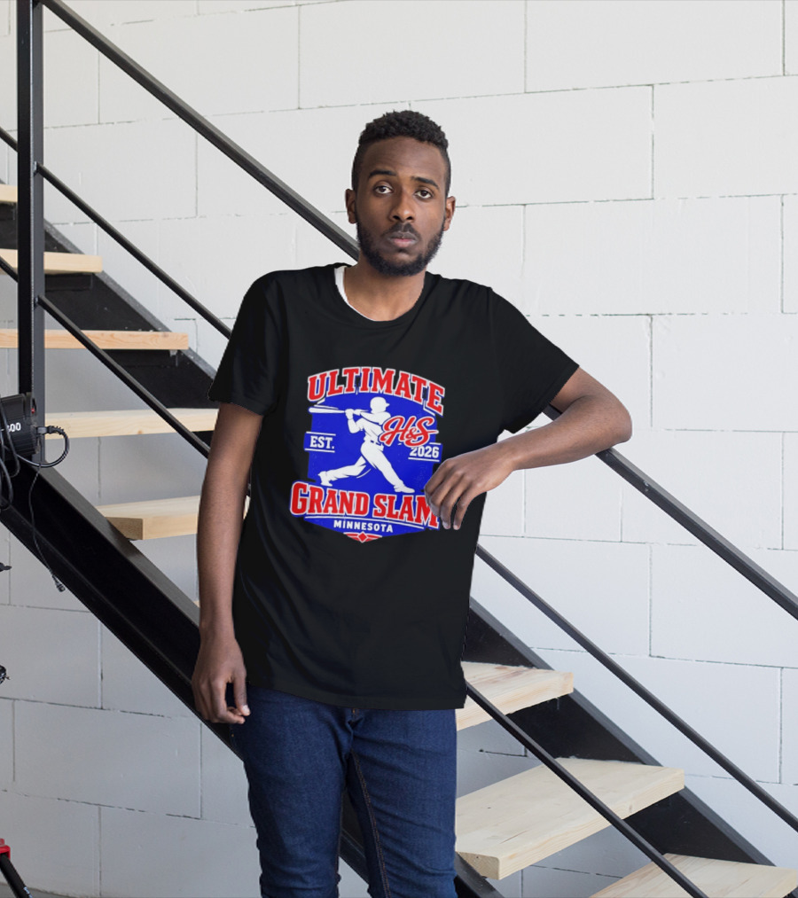 Ultimate H&S Grand Slam Baseball Minnesota Est 2026 T-Shirt