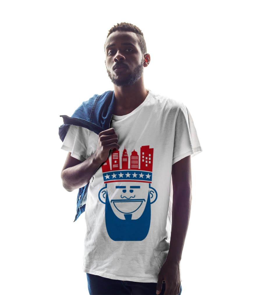 Lebron James Philadelphia 76ers Philly King Skyline Crown T-Shirt