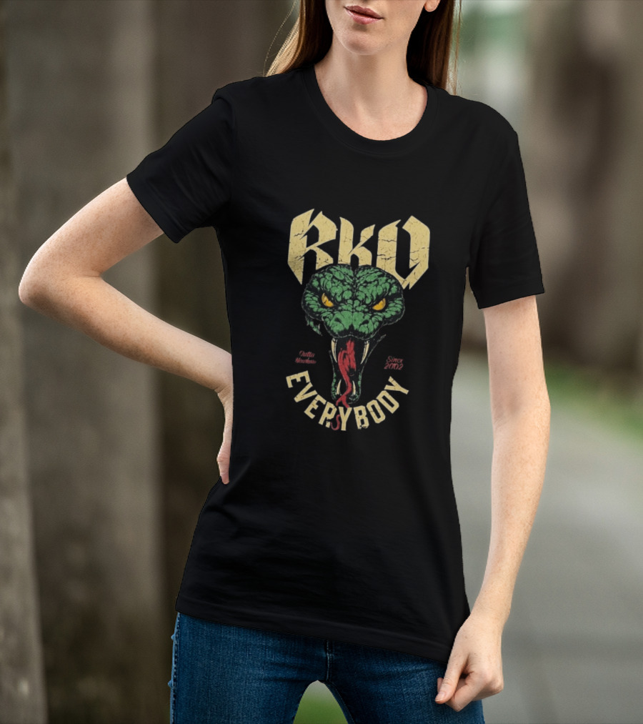 Randy Orton RKO Viper Outta Nowhere Everybody Since 2002 T-Shirt
