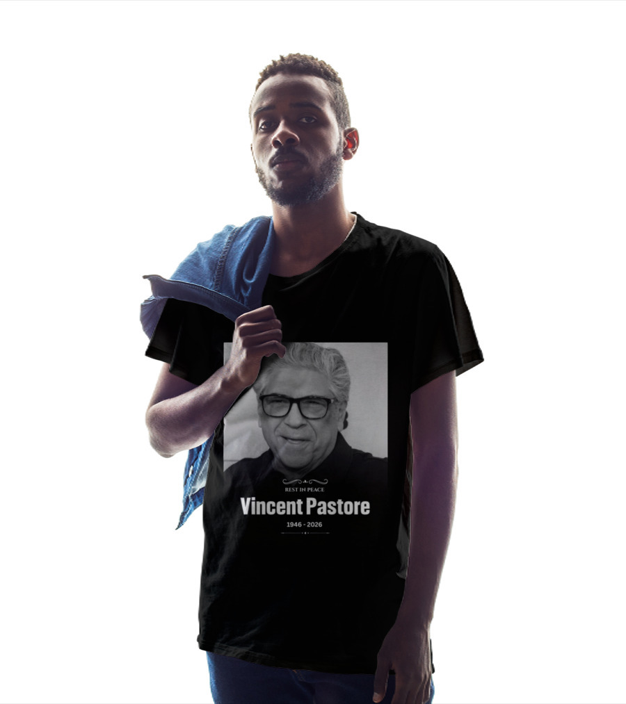 Vincent Pastore 1946 2026 Rest In Peace Memorial T-Shirt