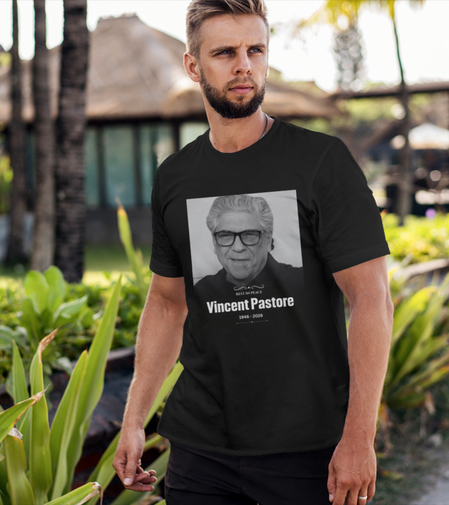 Vincent Pastore 1946 2026 Rest In Peace Memorial T-Shirt