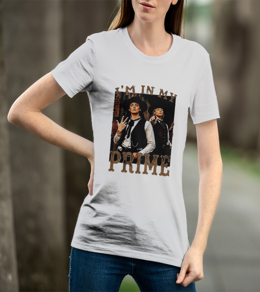 I'm In My Prime Sophie Cunningham Caitlin Clark Western T-Shirt
