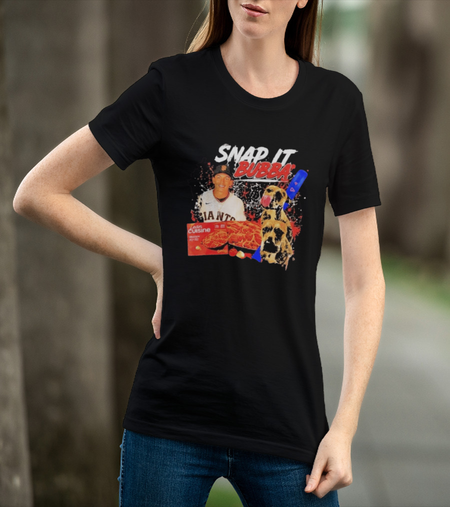 Snap It Bubba San Francisco Giants Lean Cuisine Spaghetti T-Shirt