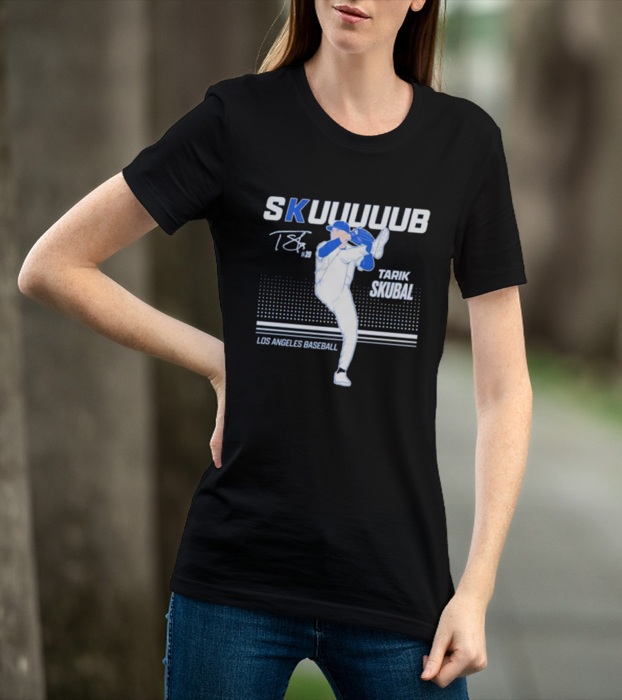 SKUUUUUB Tarik Skubal Los Angeles Baseball #29 T-Shirt