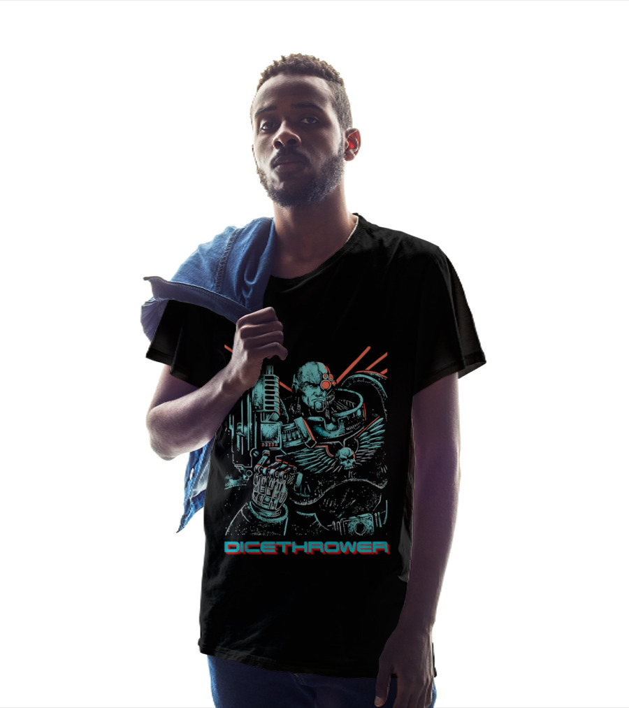 Warhammer 40000 Space Marine Dicethrower T-Shirt