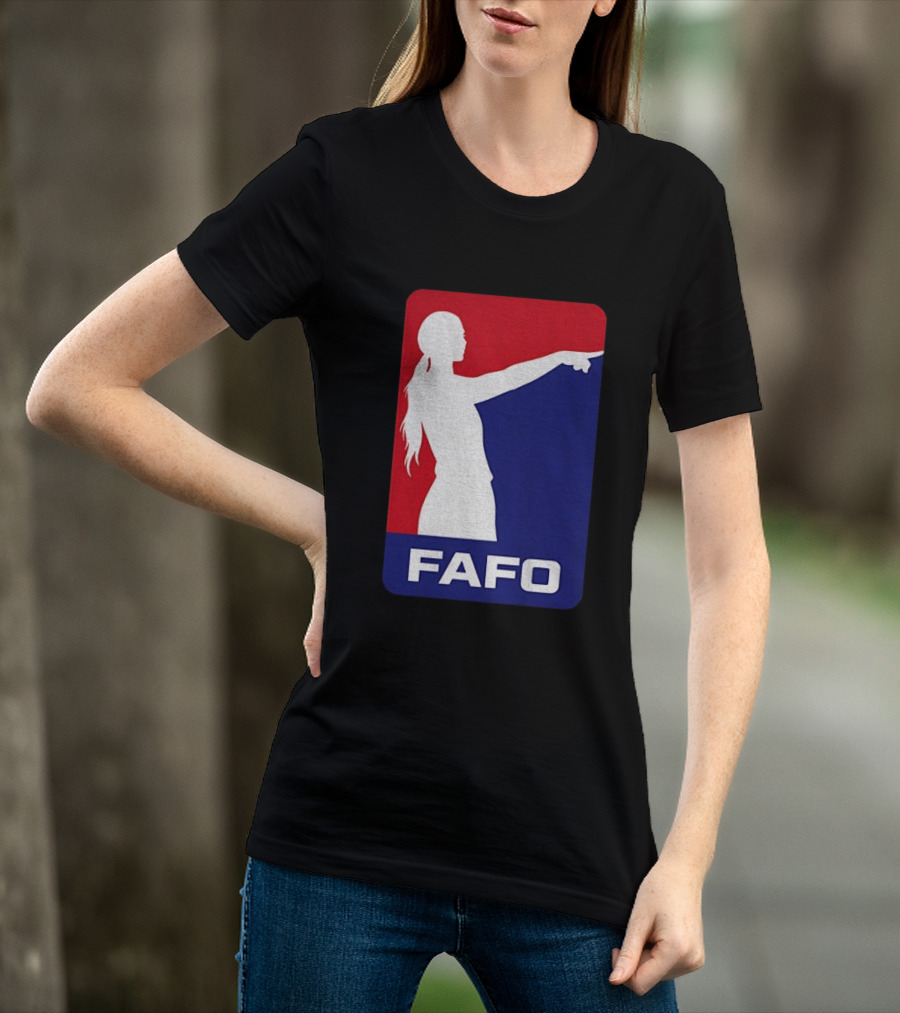 Sophie Cunningham FAFO Pointing Indiana Fever WNBA Fan T-Shirt
