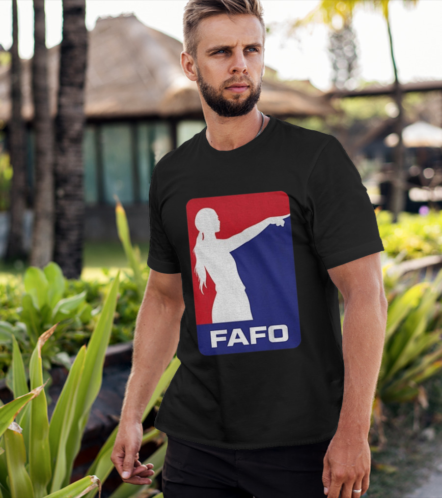 Sophie Cunningham FAFO Pointing Indiana Fever WNBA Fan T-Shirt