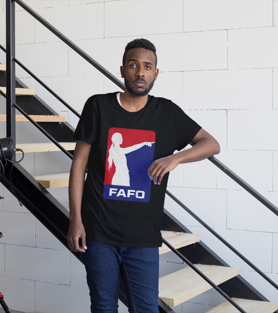 Sophie Cunningham FAFO Pointing Indiana Fever WNBA Fan T-Shirt