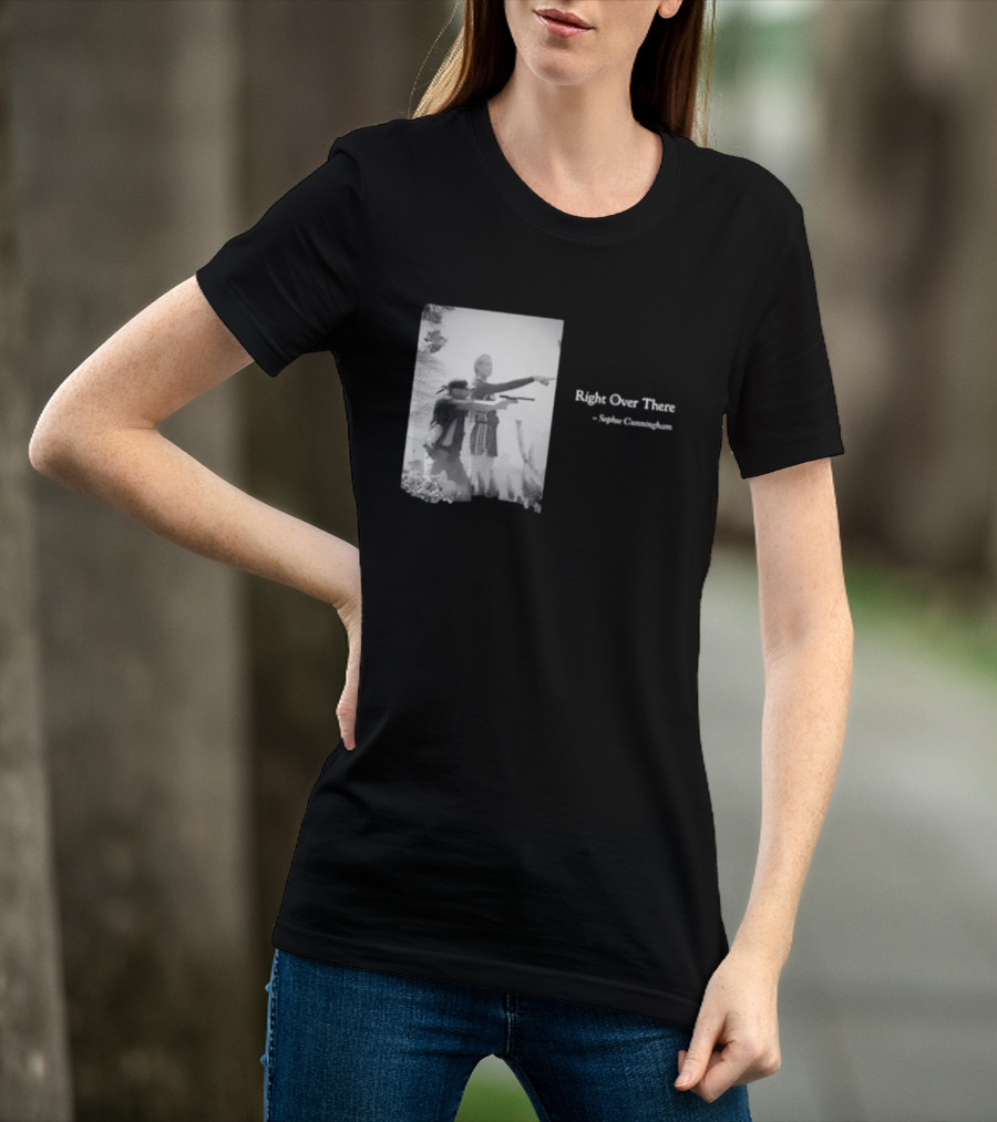 Right Over There Sophie Cunningham Vintage Western Scene T-Shirt