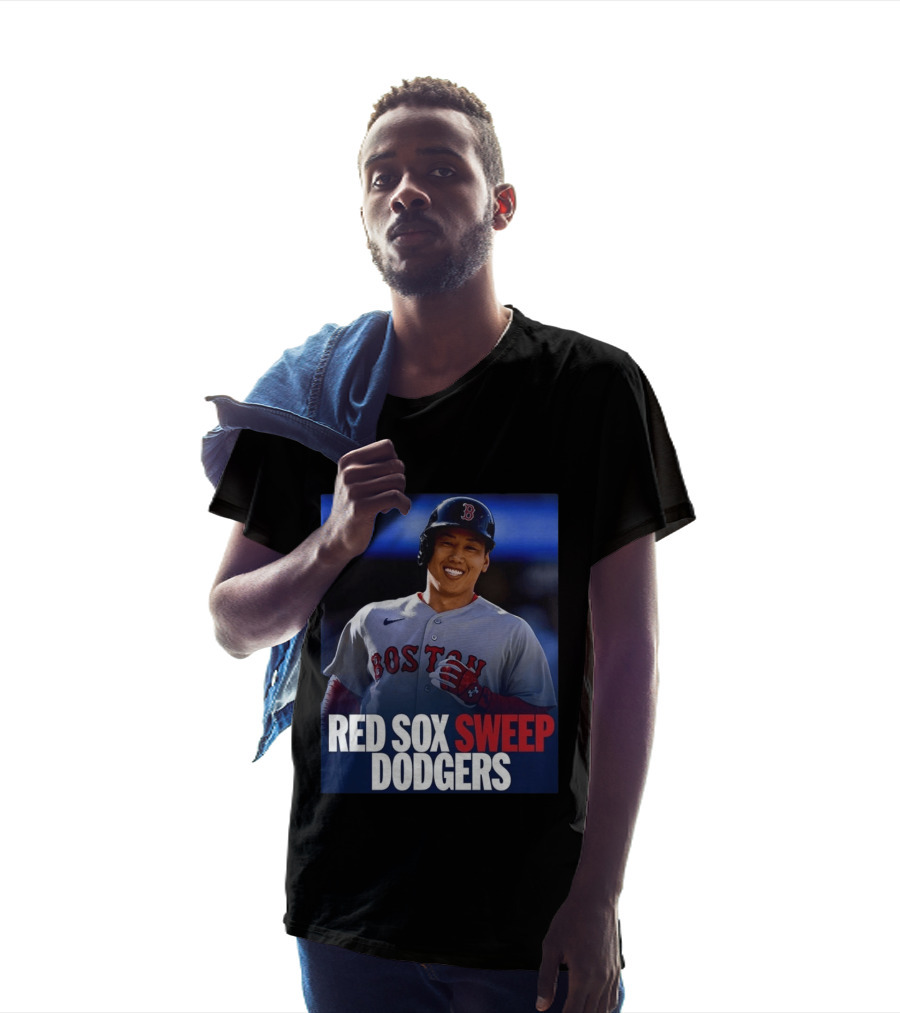 Boston Red Sox Sweep Dodgers Victory Celebration 2026 T-Shirt
