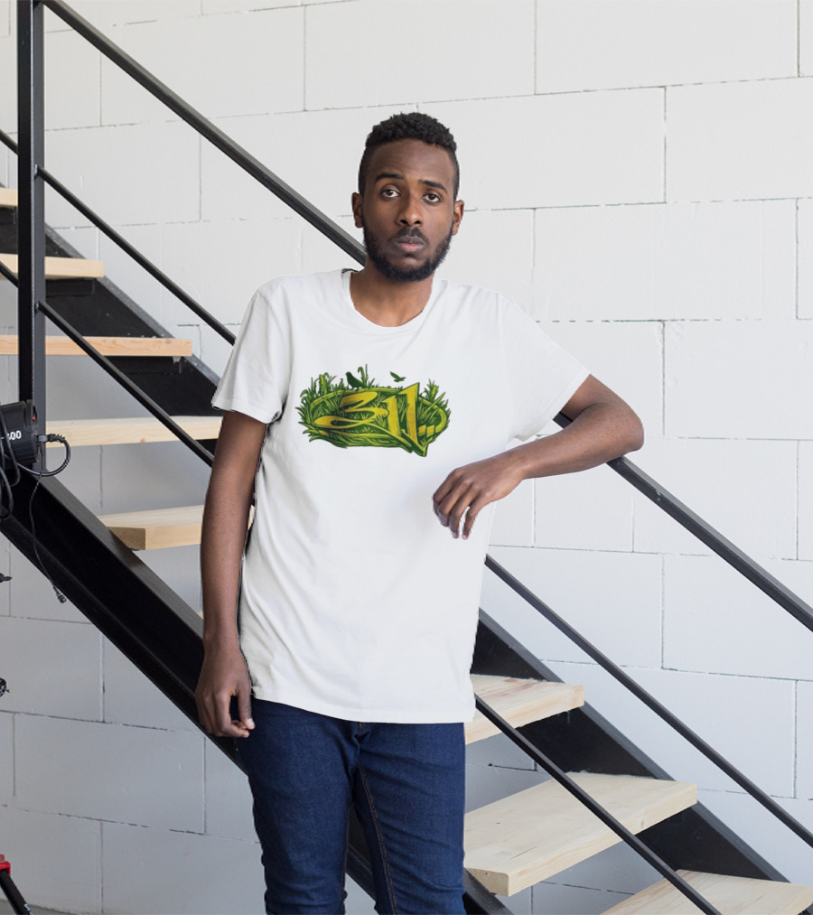 311 Band 2026 Summer Tour Green Nature T-Shirt