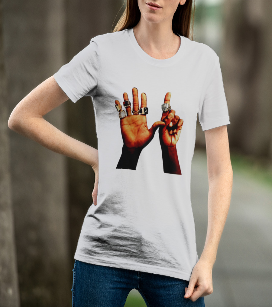 Carlos Alcaraz Championship Rings NBA Jordan Rolex Iconic Hands T-Shirt