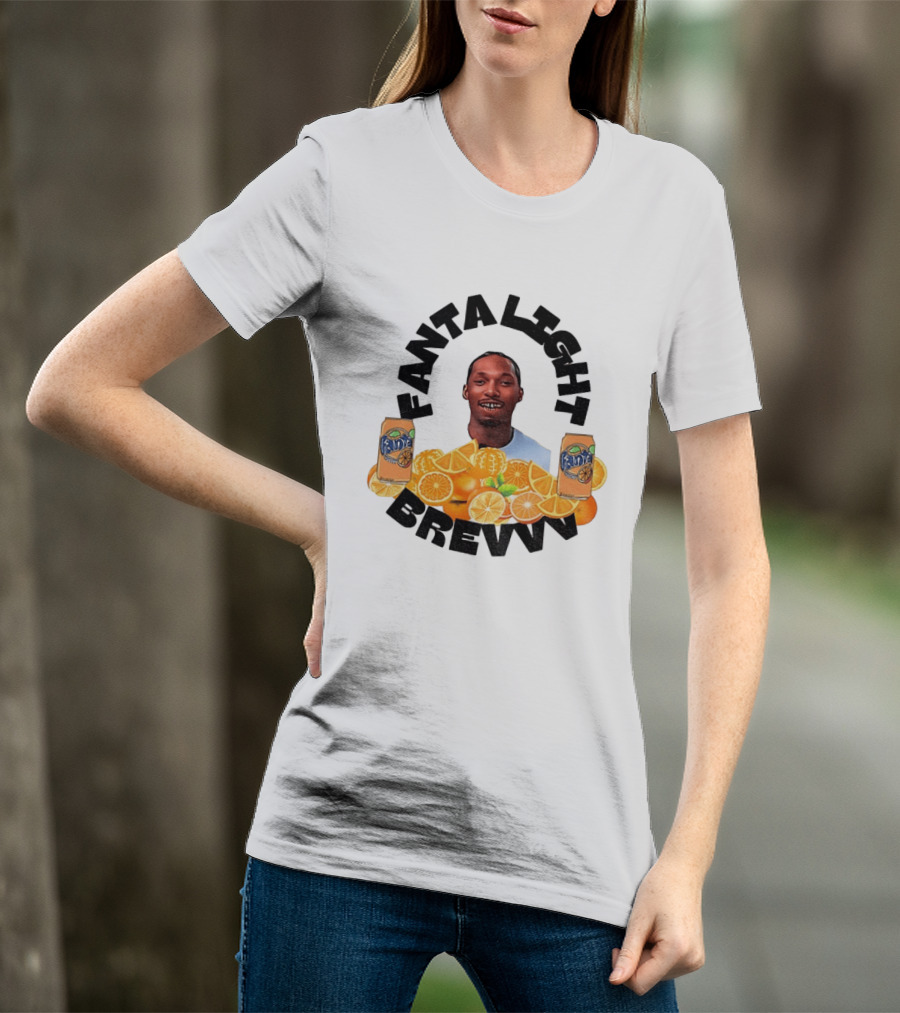 Fanta Light Brev Meme Orange Slices Cans T-Shirt