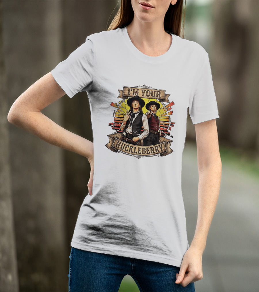 I'm Your Huckleberry Sophie Cunningham Cowgirl Indiana Fever Basketball Western T-Shirt