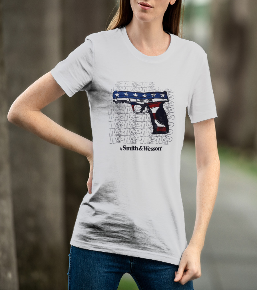 M P Monday By Smith And Wesson Stars And Stripes T-Shirt