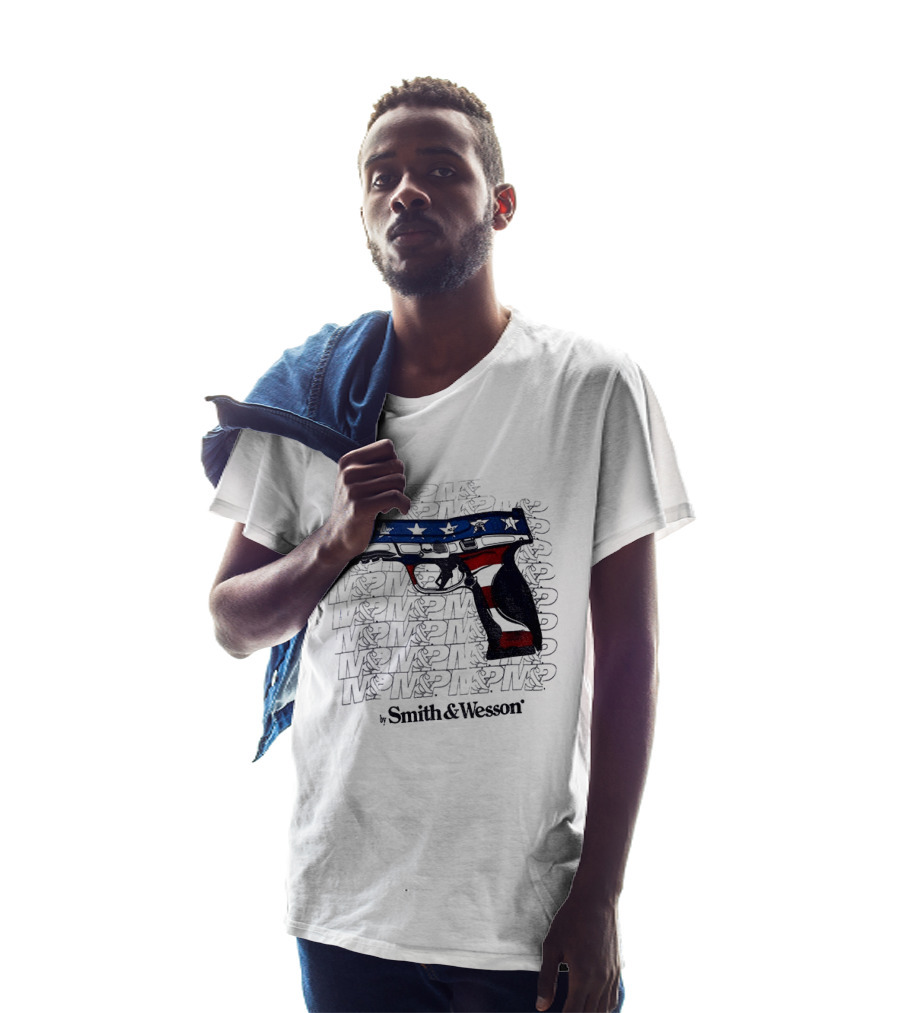 M P Monday By Smith And Wesson Stars And Stripes T-Shirt