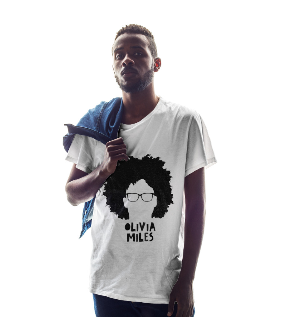 Olivia Miles Afro Glasses Icon WNBA Minnesota Lynx 2026 T-Shirt