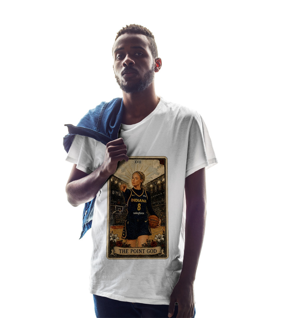 Sophie Cunningham Indiana The Point God XVII Tarot Card Basketball 8 T-Shirt