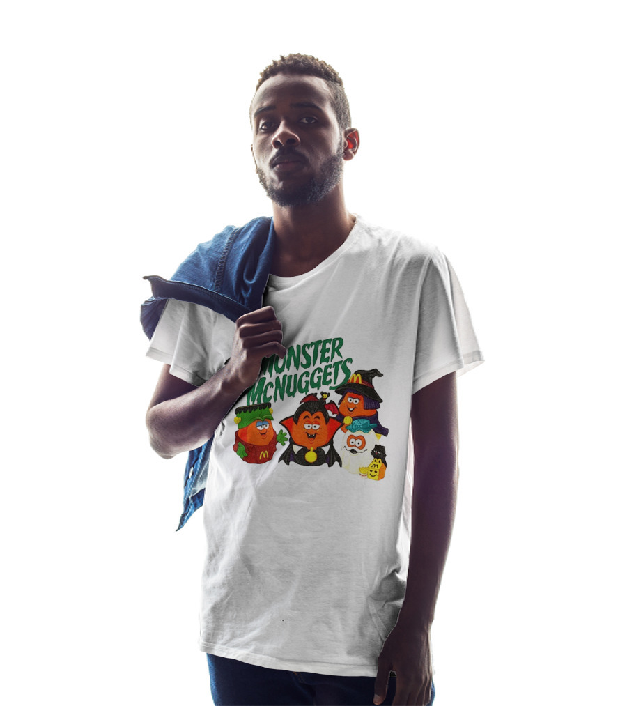 Monster McNuggets Halloween McDonald's Characters T-Shirt