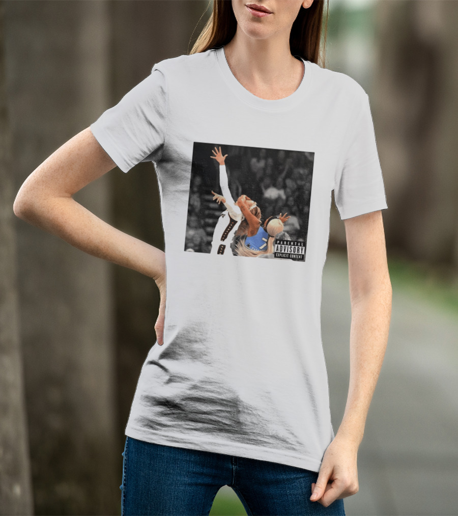 Stand With Sophie Parental Advisory Sophie Cunningham Vs DiJonai WNBA Moment T-Shirt